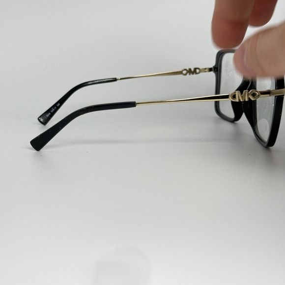 Michael Kors MK4095U Dolonne 3005 Black Gold Square Eyeglasses 53-17-140 21770 - Picture 4 of 7